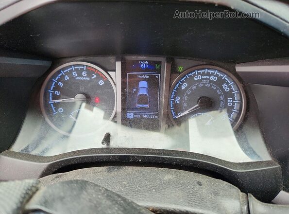 3TMCZ5AN5LM317719 2020 TOYOTA TACOMA Серый Вид щитка приборов