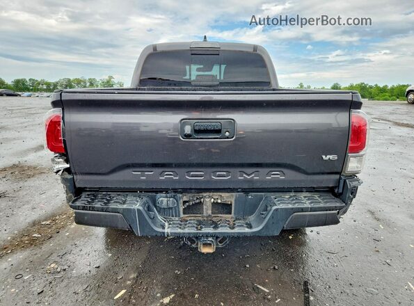 3TMCZ5AN5LM317719 2020 TOYOTA TACOMA Серый Вид сзади