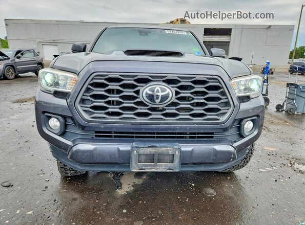 3TMCZ5AN5LM317719 2020 TOYOTA TACOMA Серый Вид спереди