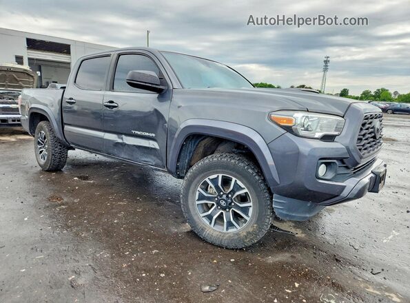 3TMCZ5AN5LM317719 2020 TOYOTA TACOMA Серый Передняя правая четверть