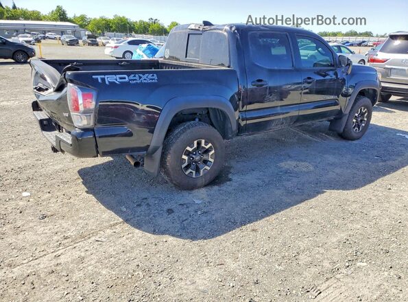 3TMCZ5AN5LM332057 2020 TOYOTA TACOMA Черный Задняя правая четверть
