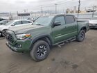 2021 Toyota Tacoma Trd Off-road Green vin: 3TMCZ5AN6MM453021