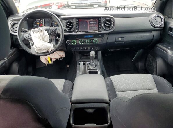 3TMCZ5AN6MM453021 2021 TOYOTA TACOMA Green Առջևի վահանակի տեսք