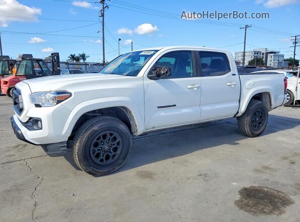 3TMCZ5AN6NM494184 2022 TOYOTA TACOMA Белый Передняя левая четверть