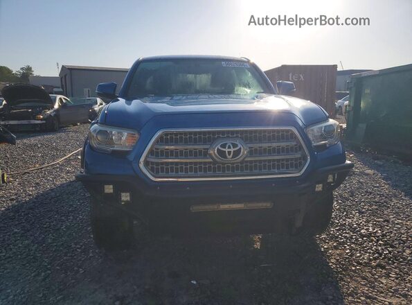 3TMCZ5AN7HM101569 2017 TOYOTA TACOMA Blue Դիմացի տեսք