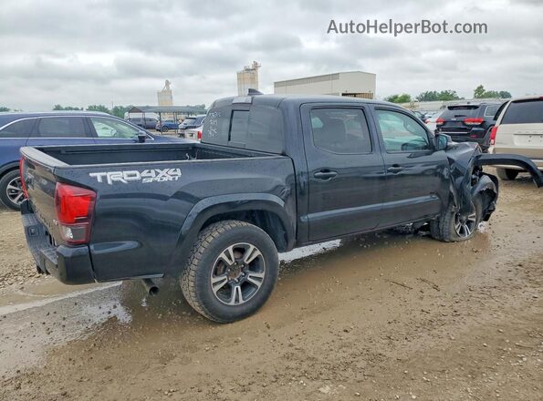 3TMCZ5AN7JM158215 2018 TOYOTA TACOMA Black Tył prawy