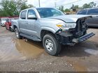 2020 Toyota Tacoma Sr V6 Silver vin: 3TMCZ5AN7LM334067