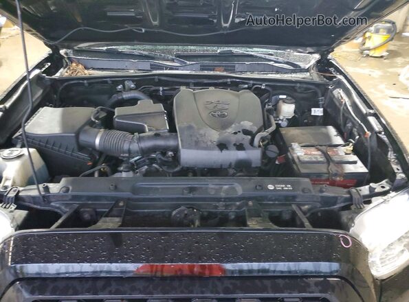 3TMCZ5AN8HM053080 2017 TOYOTA TACOMA Черный Вид задней части салона