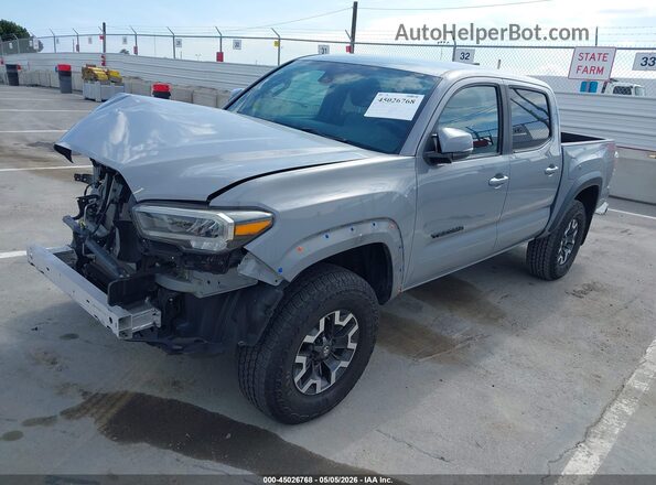 3TMCZ5AN8LM363609 2020 TOYOTA TACOMA Серебряный Передняя левая четверть