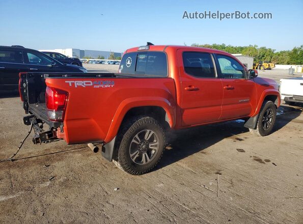 3TMCZ5AN9HM058367 2017 TOYOTA TACOMA Orange Trasero derecho