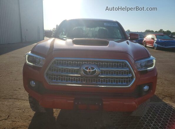 3TMCZ5AN9HM058367 2017 TOYOTA TACOMA Orange Vista frontal