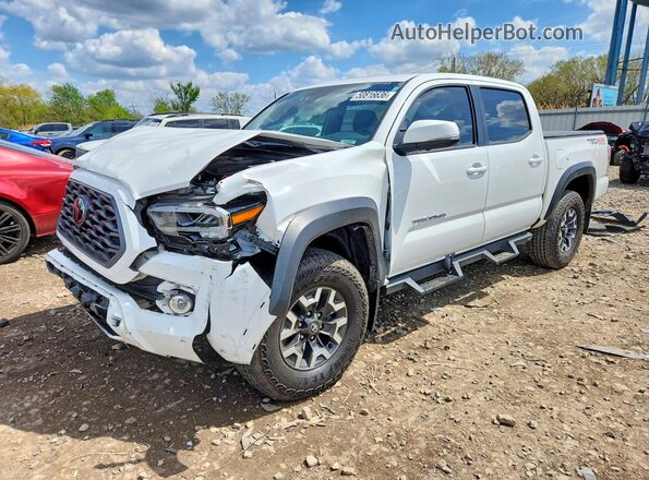 3TMCZ5AN9PM589146 2023 TOYOTA TACOMA White Առջևի ձախ երեք քառորդ տեսարան