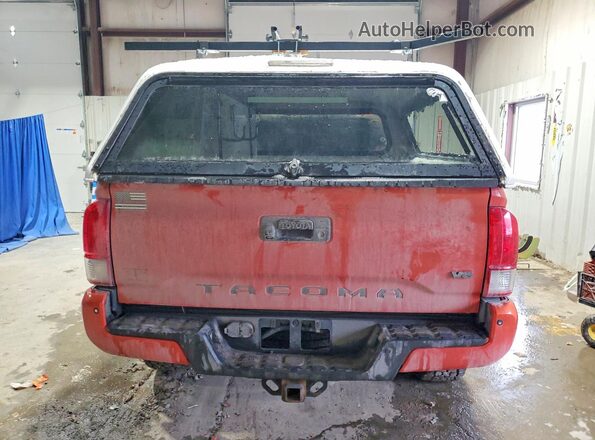 3TMDZ5BN1HM026614 2017 TOYOTA TACOMA Оранжевый Вид сзади