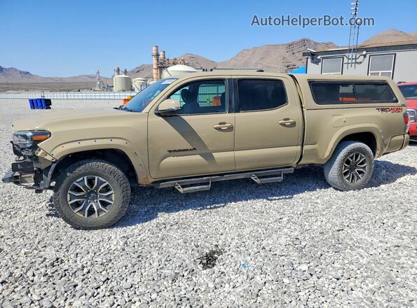 3TMDZ5BN4LM084953 2020 TOYOTA TACOMA Желто-коричневый Передняя левая четверть