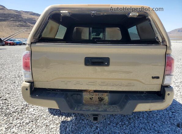 3TMDZ5BN4LM084953 2020 TOYOTA TACOMA Желто-коричневый Вид сзади
