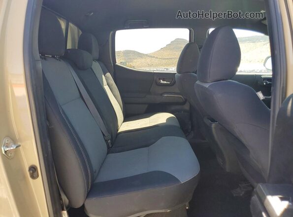 3TMDZ5BN4LM084953 2020 TOYOTA TACOMA Желто-коричневый Вид задних сидений