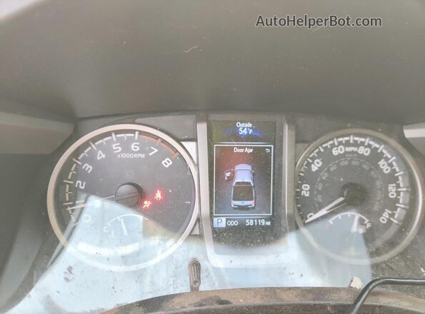 3TMGZ5AN1KM217830 2019 TOYOTA TACOMA Charcoal ხელსაწყოთა პანელის ხედი