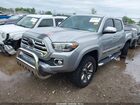 2018 Toyota Tacoma Limited Серебряный vin: 3TMGZ5AN6JM187612