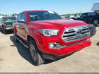 2018 Toyota Tacoma Limited Red vin: 3TMGZ5ANXJM167654