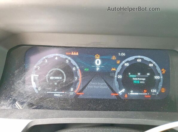 3TMKB5FN3TM054252 2026 TOYOTA TACOMA Серебряный Вид щитка приборов