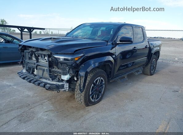 3TMLB5JN2TM220207 2026 TOYOTA TACOMA Black წინა მარცხენა ხედი სამი მეოთხედიდან