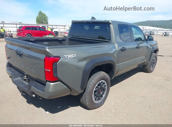 3TMLB5JN4TM214165 2026 TOYOTA TACOMA Зеленый Задняя правая четверть