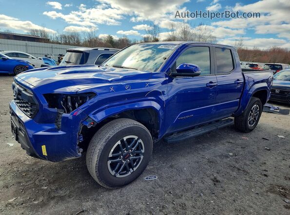 3TMLB5JN8RM037337 2024 TOYOTA TACOMA Синий Передняя левая четверть
