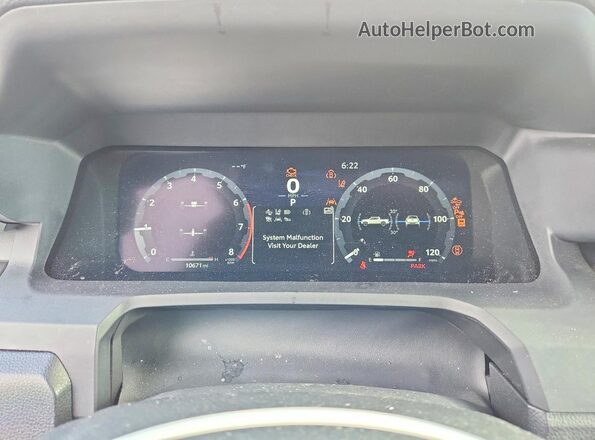 3TMLB5JN8RM037337 2024 TOYOTA TACOMA Синий Вид щитка приборов