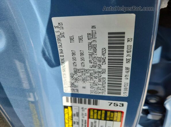 3TMLB5JN8TM224150 2026 TOYOTA TACOMA Blue Widok komory silnika