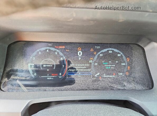 3TMLB5JN8TM224150 2026 TOYOTA TACOMA Blue Widok zestawu wskaźników