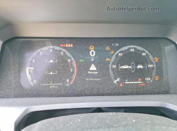3TMLB5JNXTM218995 2026 TOYOTA TACOMA White Սարքավորումների վահանակի տեսք