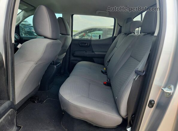 3TYAX5GN2NT061499 2022 TOYOTA TACOMA Silver უკანა სავარძლების ხედი