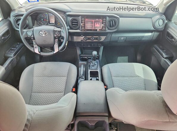 3TYAX5GN2NT061499 2022 TOYOTA TACOMA Silver წინა პანელის ხედი