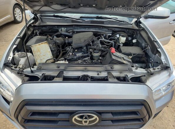 3TYAX5GN2NT061499 2022 TOYOTA TACOMA Silver უკანა სალონის ხედი
