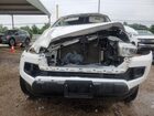 2021 Toyota Tacoma Sr White vin: 3TYAX5GN6MT015818 Damage: Front Bumper/Cover, Broken, Replacement Required