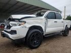 2021 Toyota Tacoma Sr White vin: 3TYAX5GN6MT015818 Damage: Left Front Fender, Severe Damage, Replacement Required