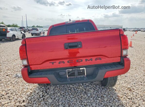 3TYAX5GN7MT033325 2021 TOYOTA TACOMA Red Widok z tyłu