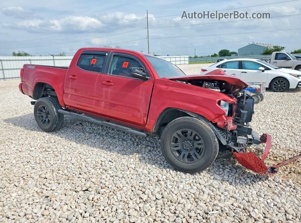 3TYAX5GN7MT033325 2021 TOYOTA TACOMA Red Przód prawy