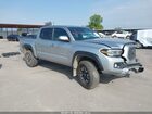 2022 Toyota Tacoma Trd Off Road Silver vin: 3TYCZ5AN1NT058119