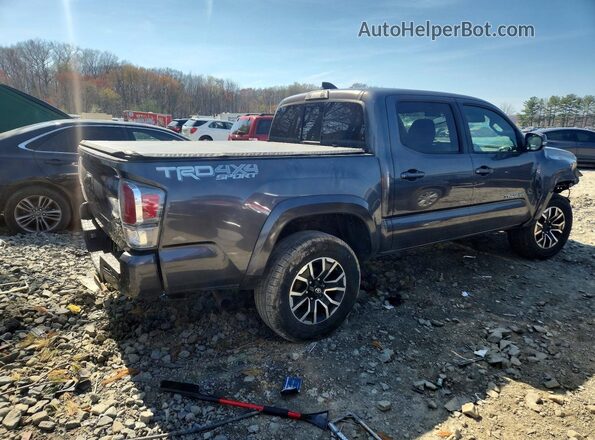 3TYCZ5AN2MT009882 2021 TOYOTA TACOMA Gray უკანა მარჯვენა