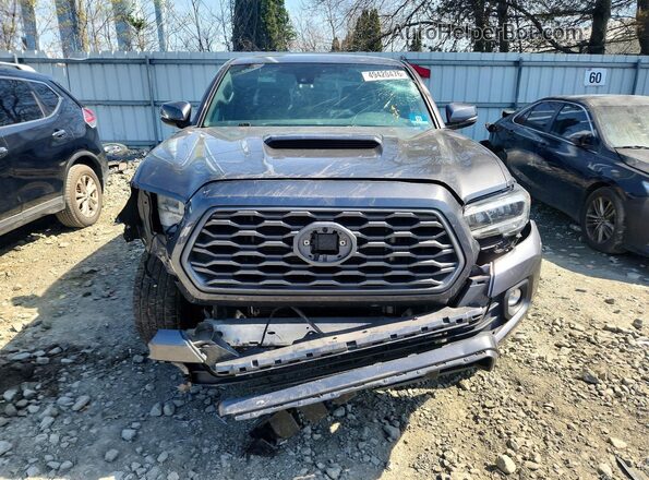 3TYCZ5AN2MT009882 2021 TOYOTA TACOMA Gray წინა ხედი