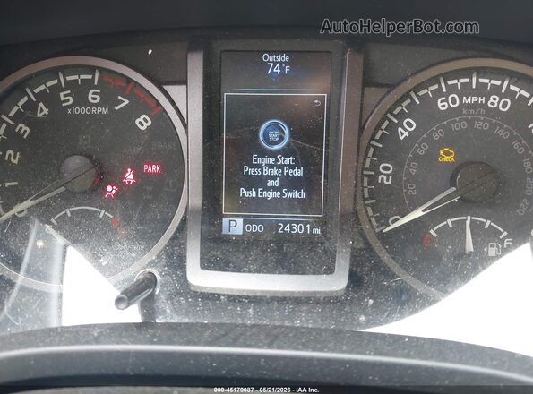 3TYCZ5AN2PT154120 2023 TOYOTA TACOMA Черный Вид задних сидений