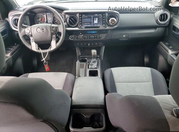 3TYCZ5AN3MT019174 2021 TOYOTA TACOMA White Առջևի վահանակի տեսք