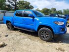 2021 Toyota Tacoma Sr5 V6 Синий vin: 3TYCZ5AN3MT021636