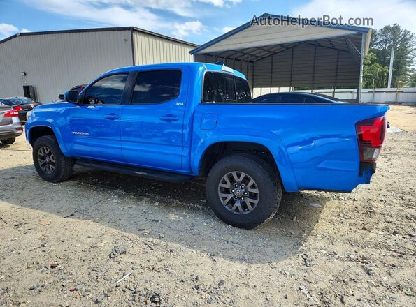 3TYCZ5AN3MT021636 2021 TOYOTA TACOMA Синий Задняя левая четверть