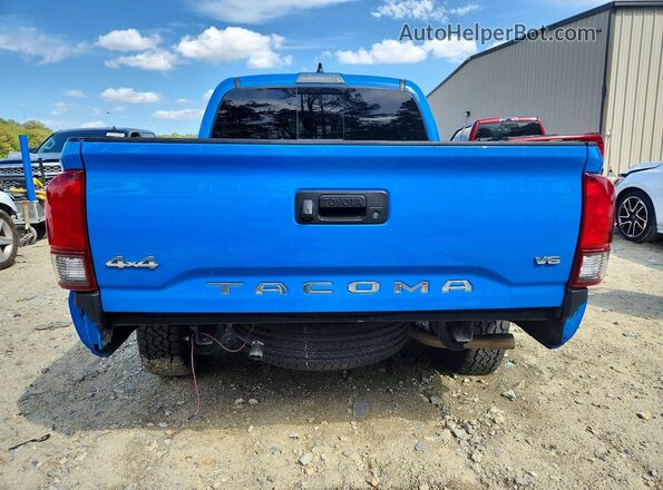 3TYCZ5AN3MT021636 2021 TOYOTA TACOMA Синий Вид сзади