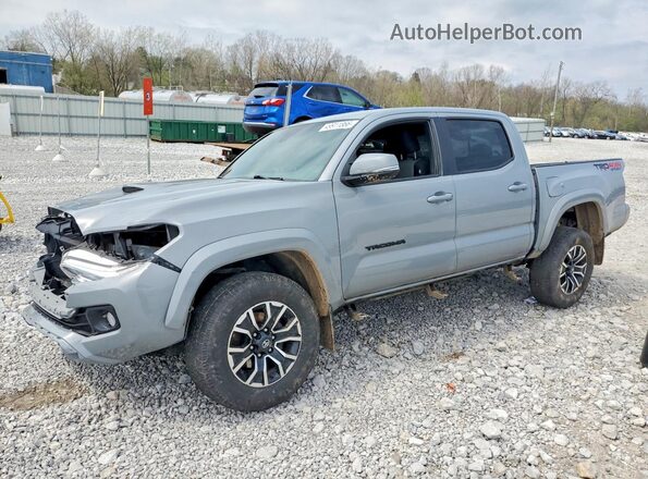 3TYCZ5AN3MT032054 2021 TOYOTA TACOMA Серый Передняя левая четверть