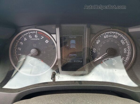 3TYCZ5AN3MT032054 2021 TOYOTA TACOMA Серый Вид щитка приборов