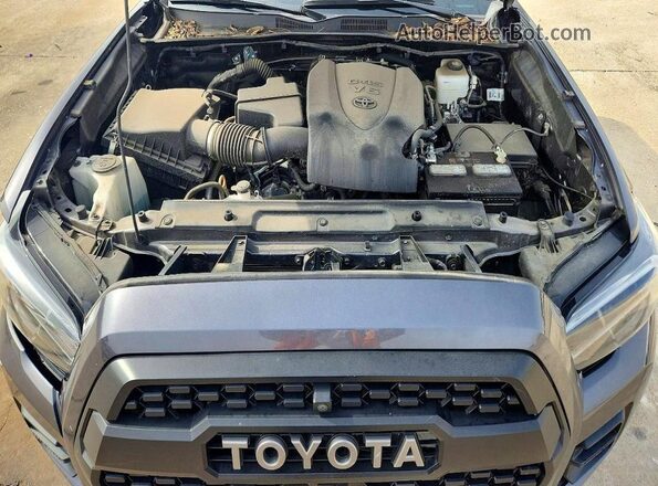 3TYCZ5AN4PT132491 2023 TOYOTA TACOMA Gray Вид задньої частини салону
