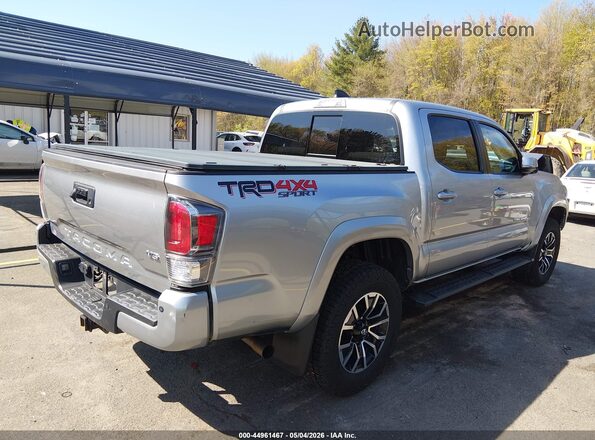 3TYCZ5AN5PT167928 2023 TOYOTA TACOMA Серебряный Задняя правая четверть